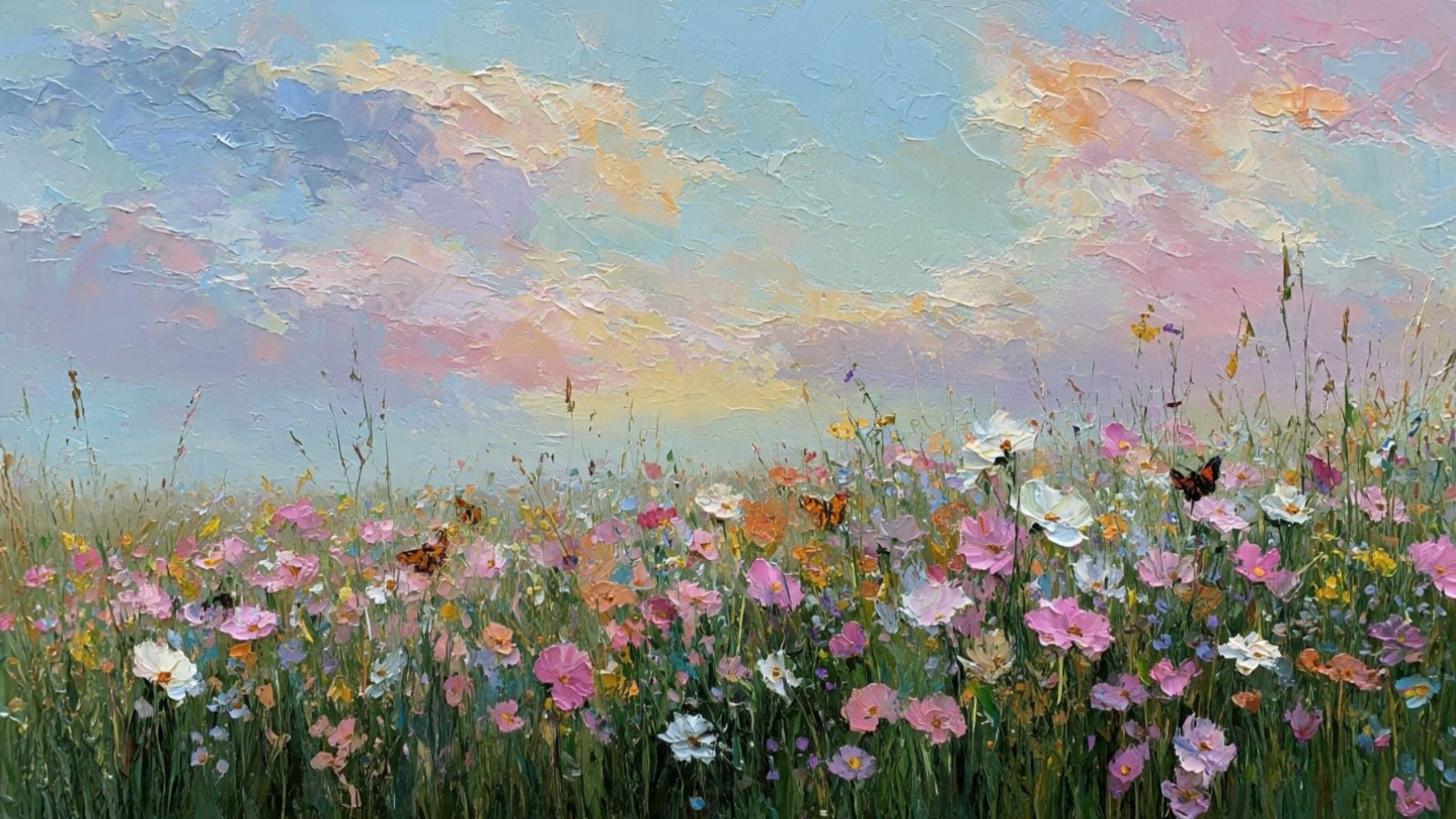 wide spring wildflower